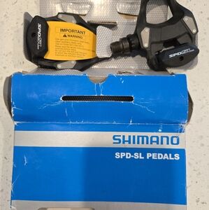 PD-RS500 SPD-SL Pedals, New In Box But Box Has Been Opened.